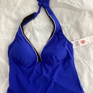 Studio swim halter top